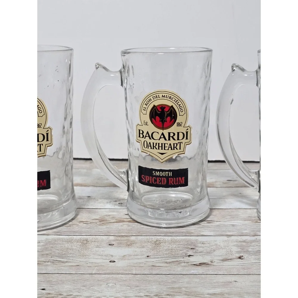 Bacardi tall stein smooth